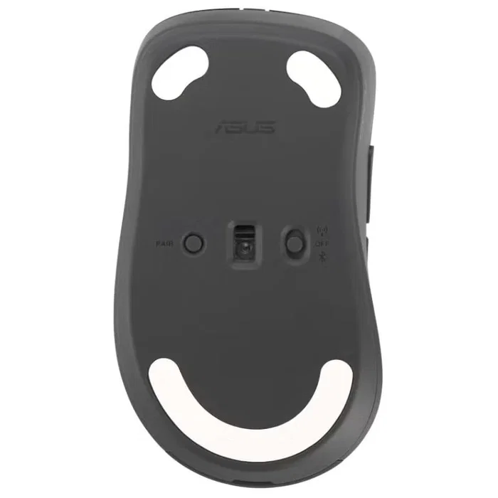 ASUS MD102 Ratón Inalámbrico Gris Oscuro